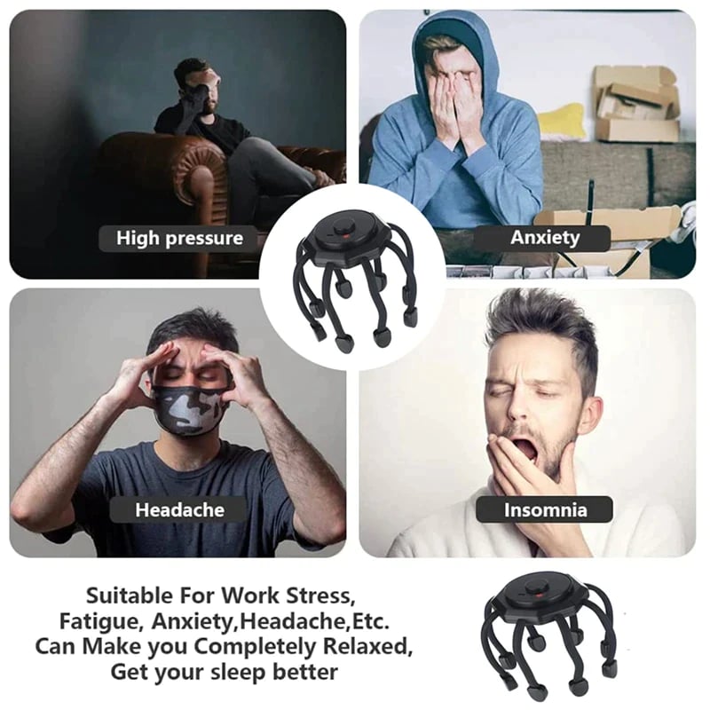 ✨Octopus Head Massager🐙