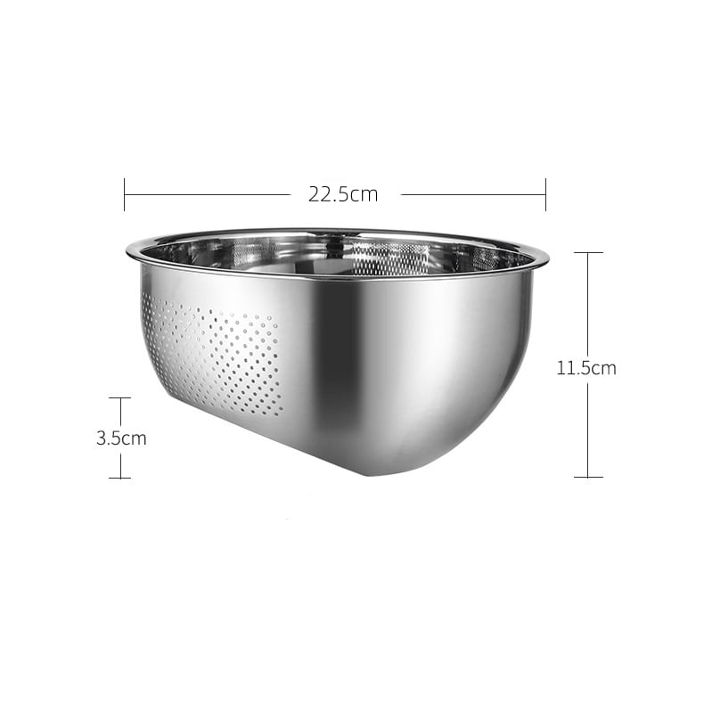 🍇🍎Rice Washer Strainer Bowl🍚