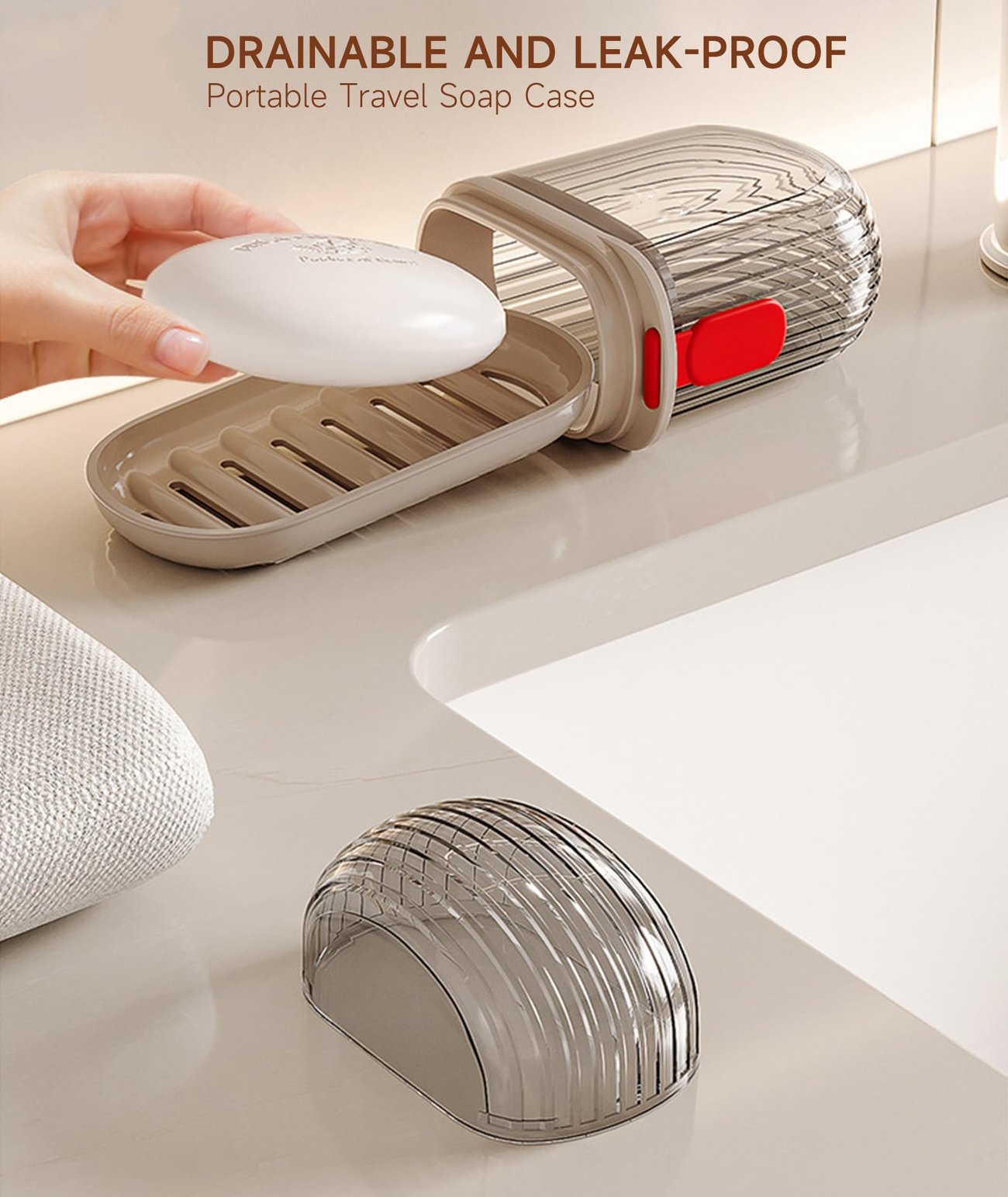 🎁Convenient Travel Soap Mouthwash Storage Box🧼