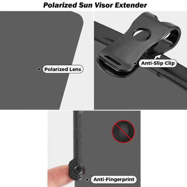 🔥Last Day Promotion 49% OFF🔥Universal Car Sun Visor With Polarized Glare Protection🚗