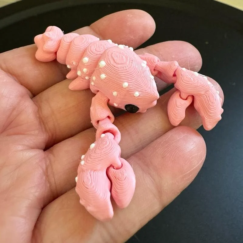 🎁3D Printed Articulated Lobster🦞