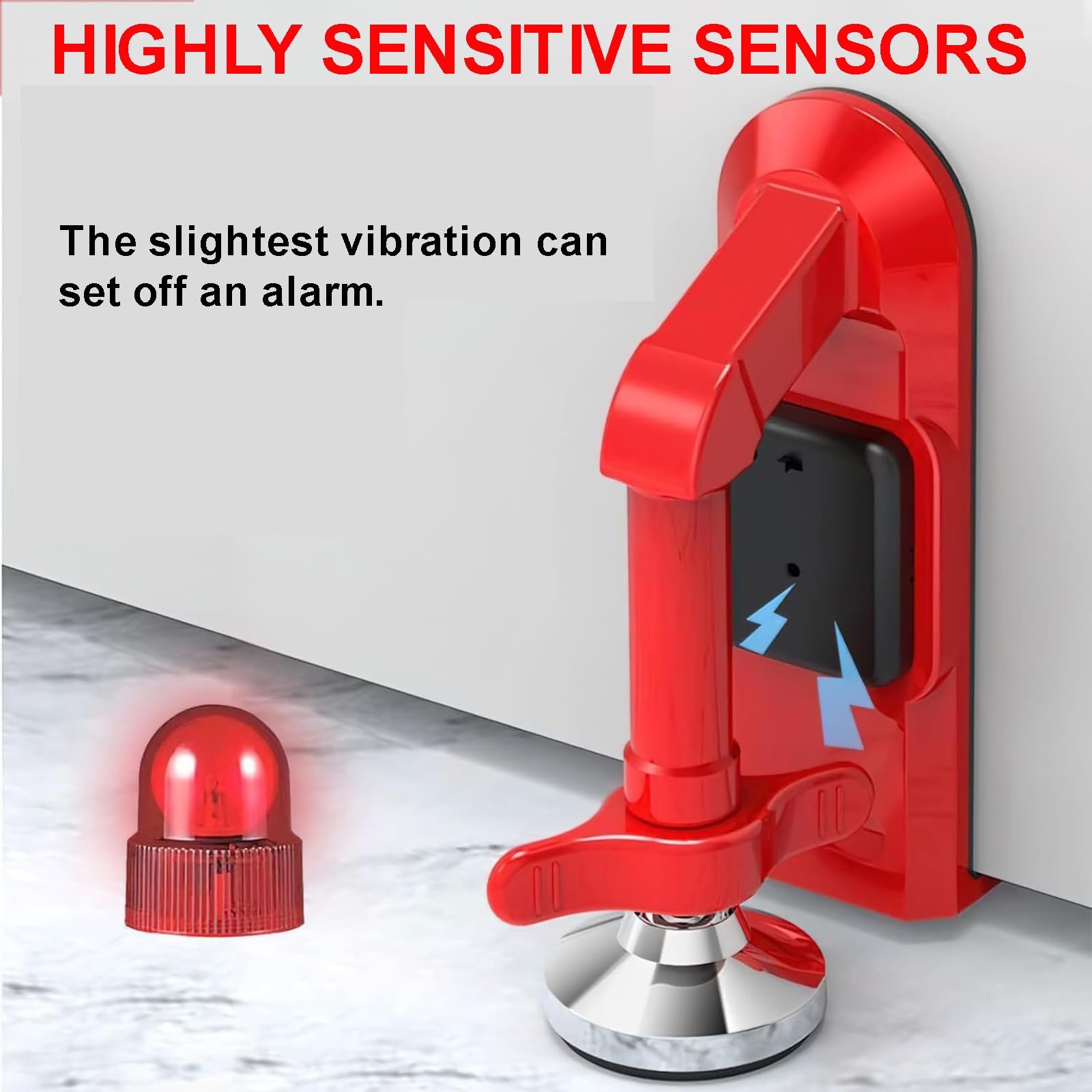 ‼️Portable Alarm Door Stopper