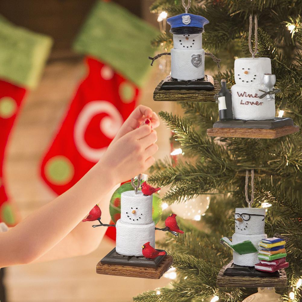 ☃️Funny Snowman Christmas Tree Ornament🎄