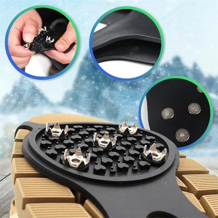 Hot Sale🔥Universal Gripper Spikes Non Slip Shoe Grips(1 Pair)