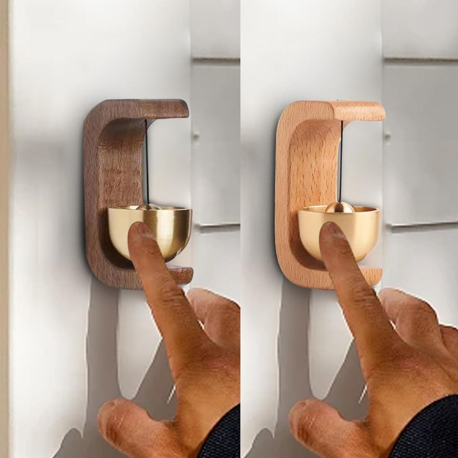 Retro magnetic doorbell