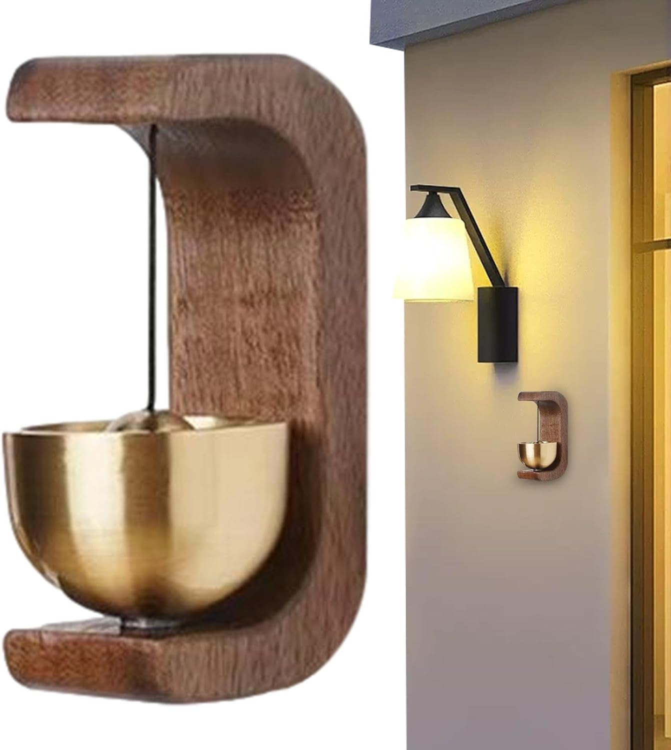 Retro magnetic doorbell