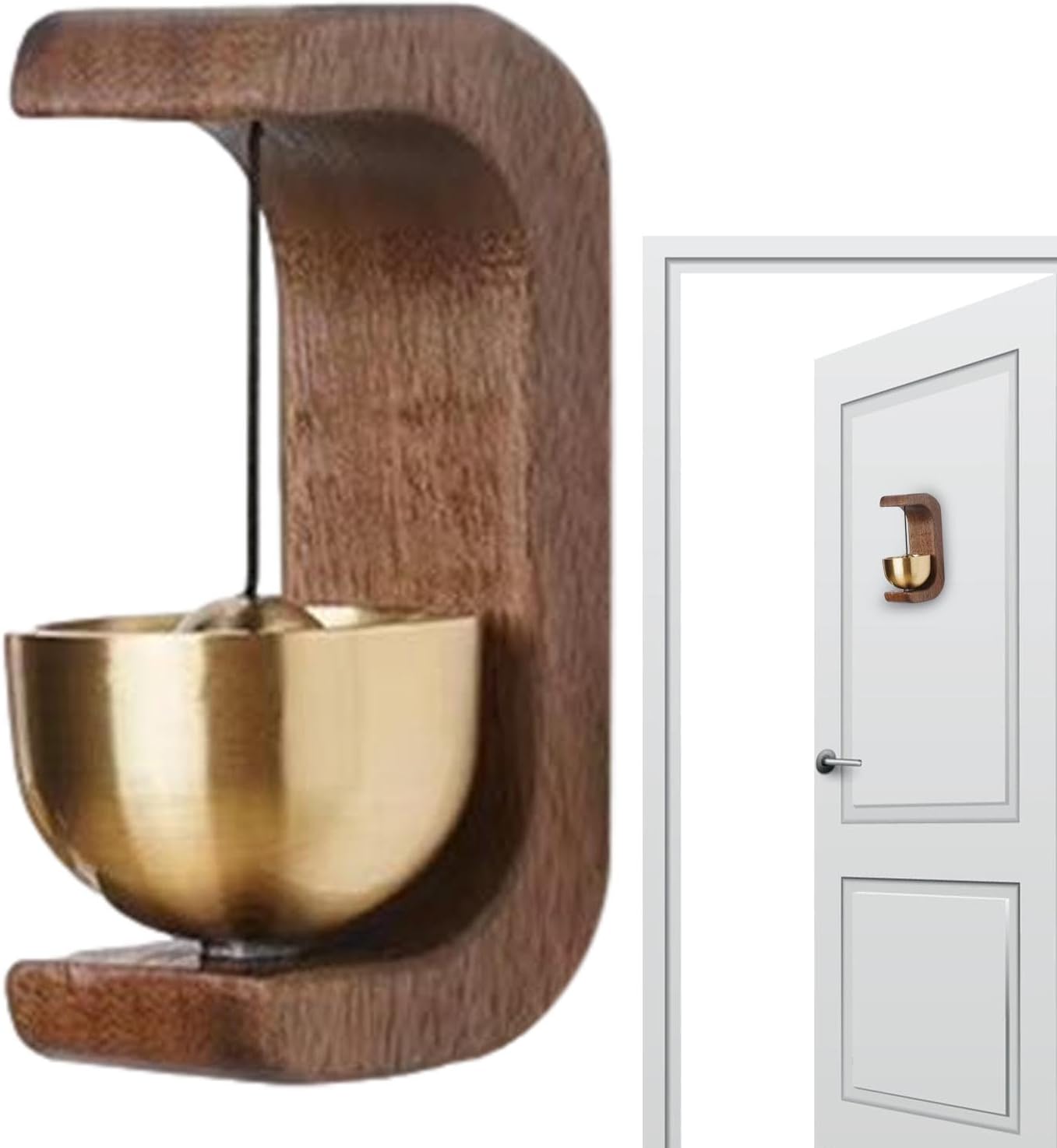 Retro magnetic doorbell