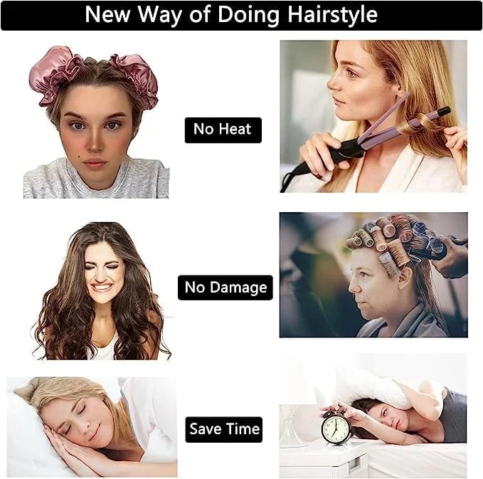 🔥Last Day Promotion - 49% OFF🔥Satin Heatless Curling Set