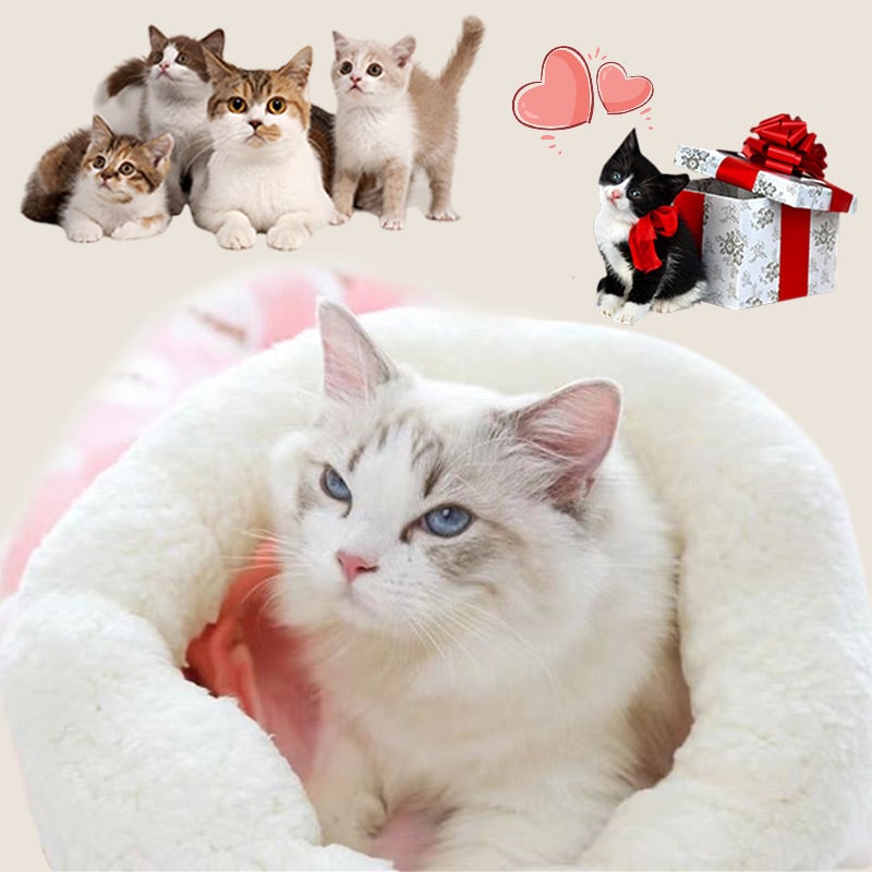 🎁Last Day 49% OFF - 🐾Cozy Pet Nest for Small Cats and Dogs