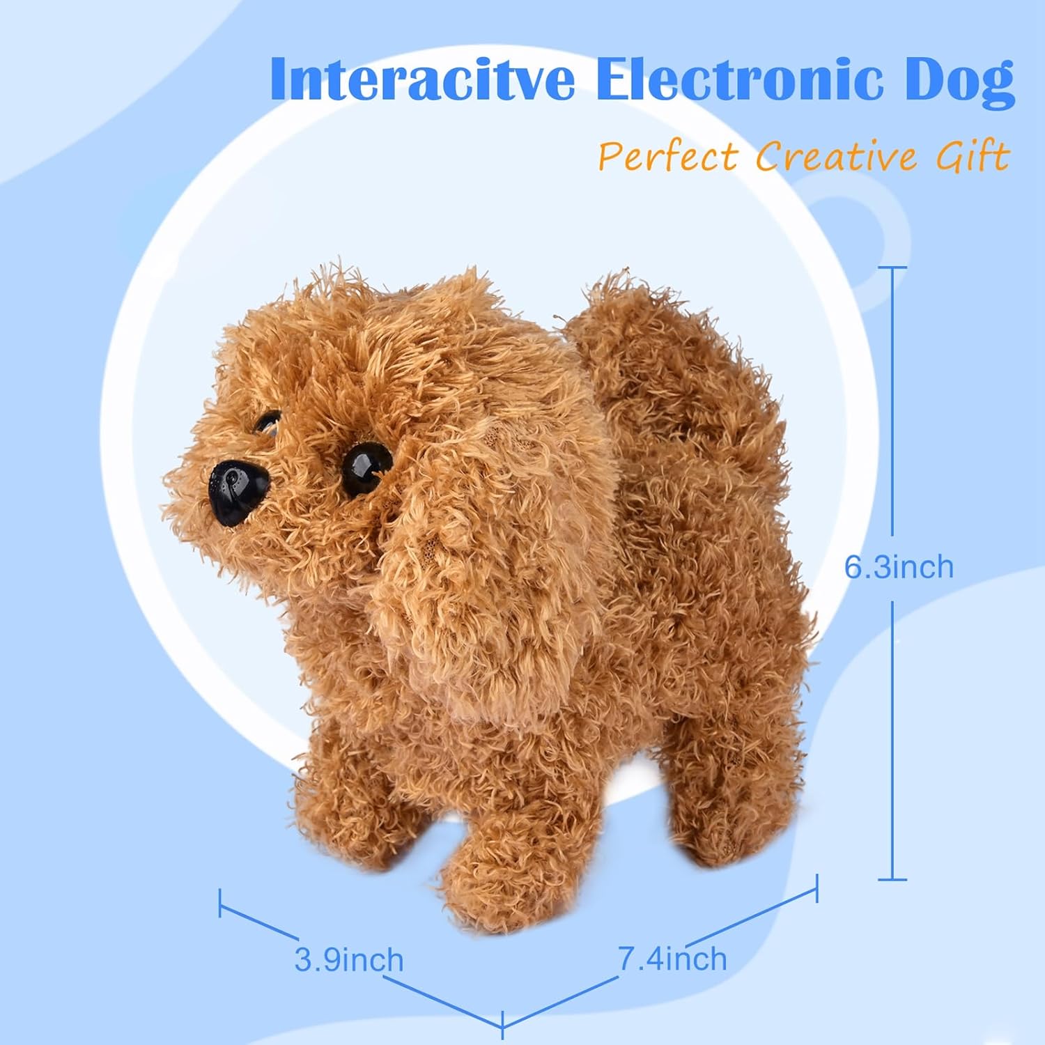 🎁Hot Sale 49% OFF🐕Electronic Interactive Plush Puppy Toy