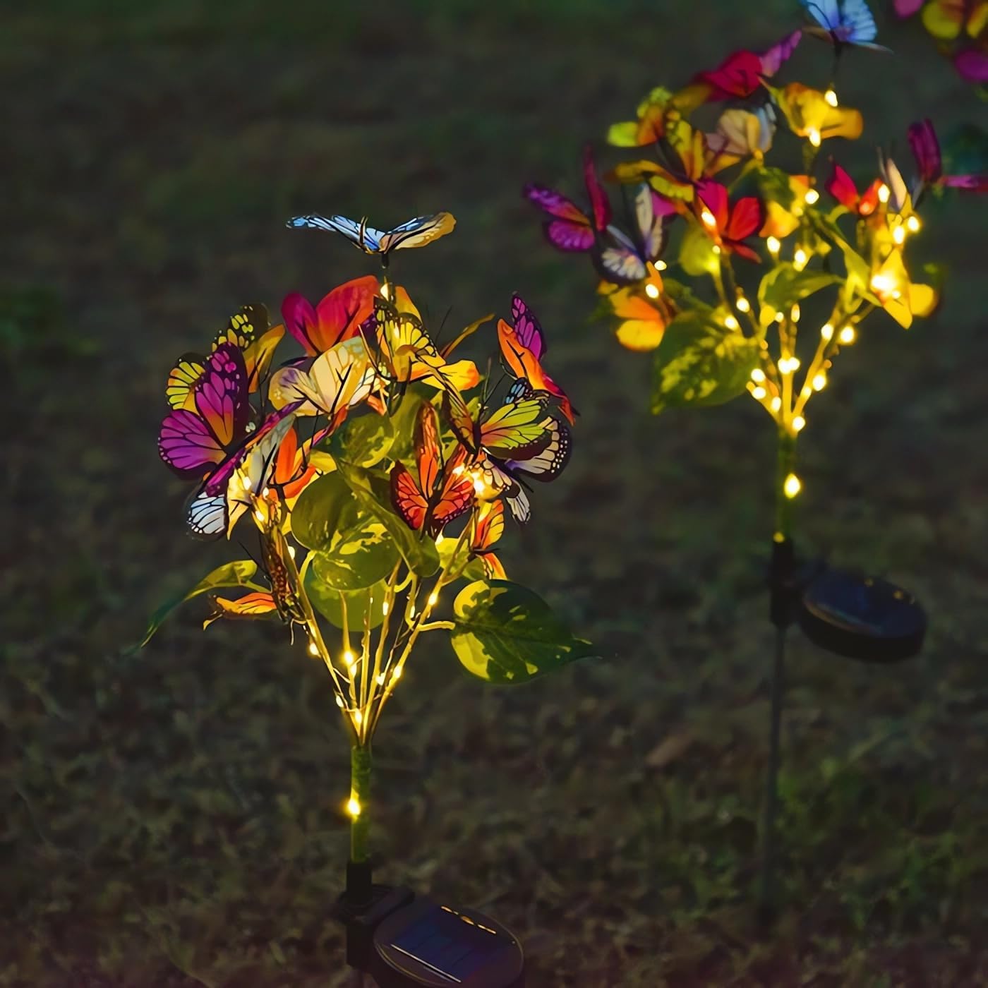🔥Hot Sale 49% OFF🦋💐Solar Butterfly Lights Outdoor