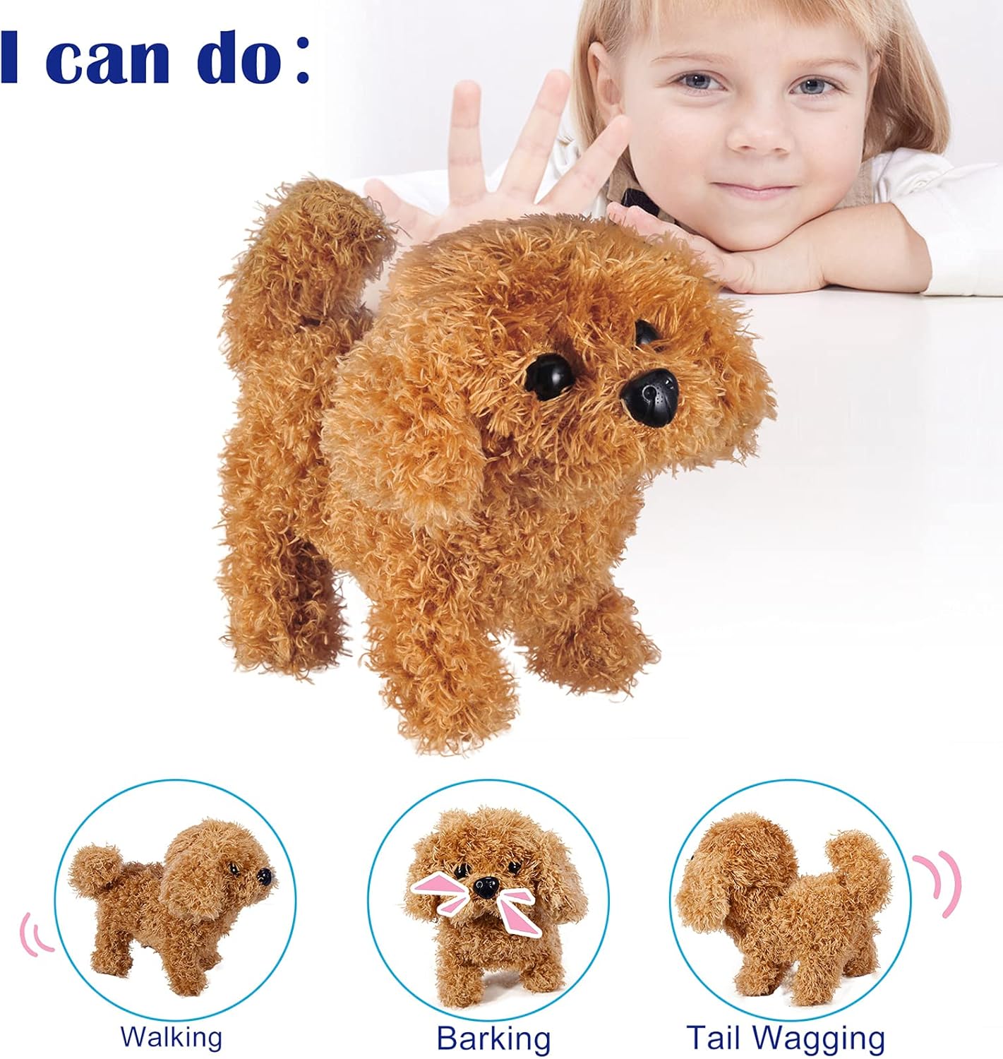 🎁Hot Sale 49% OFF🐕Electronic Interactive Plush Puppy Toy