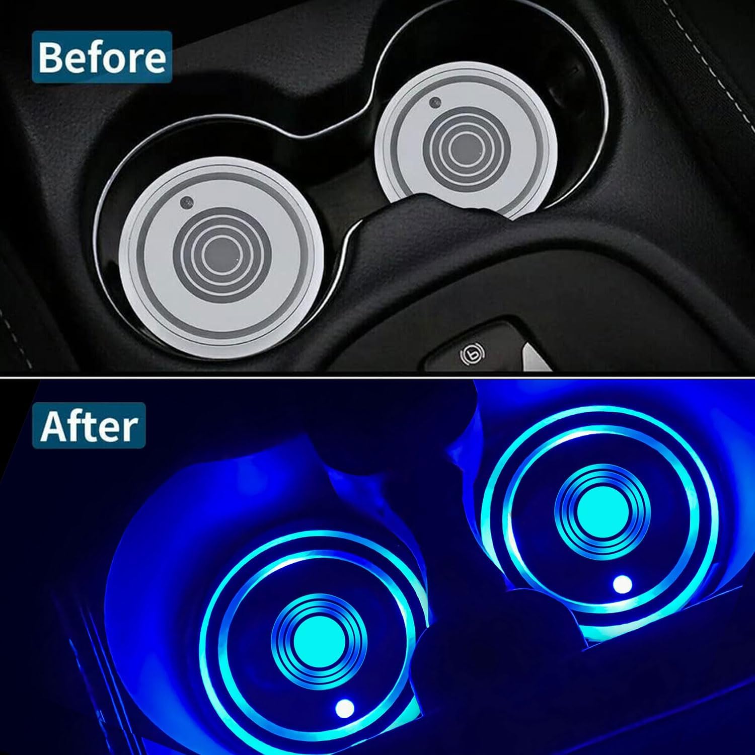 ✨LED Car Cup Holder Lights🔥Buy More Save More🔥