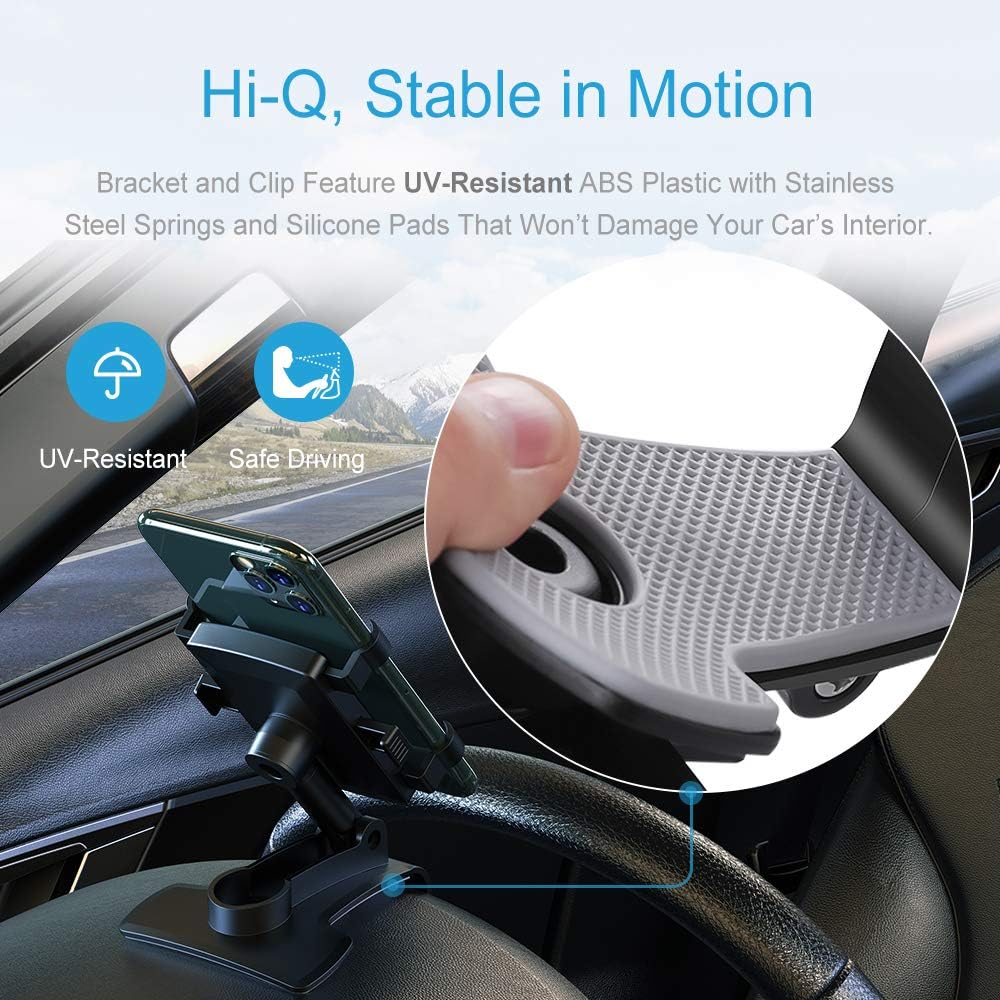 👍2025 Real Upgrade🔥Multifunctional Car Dashboard Cell Phone Holder