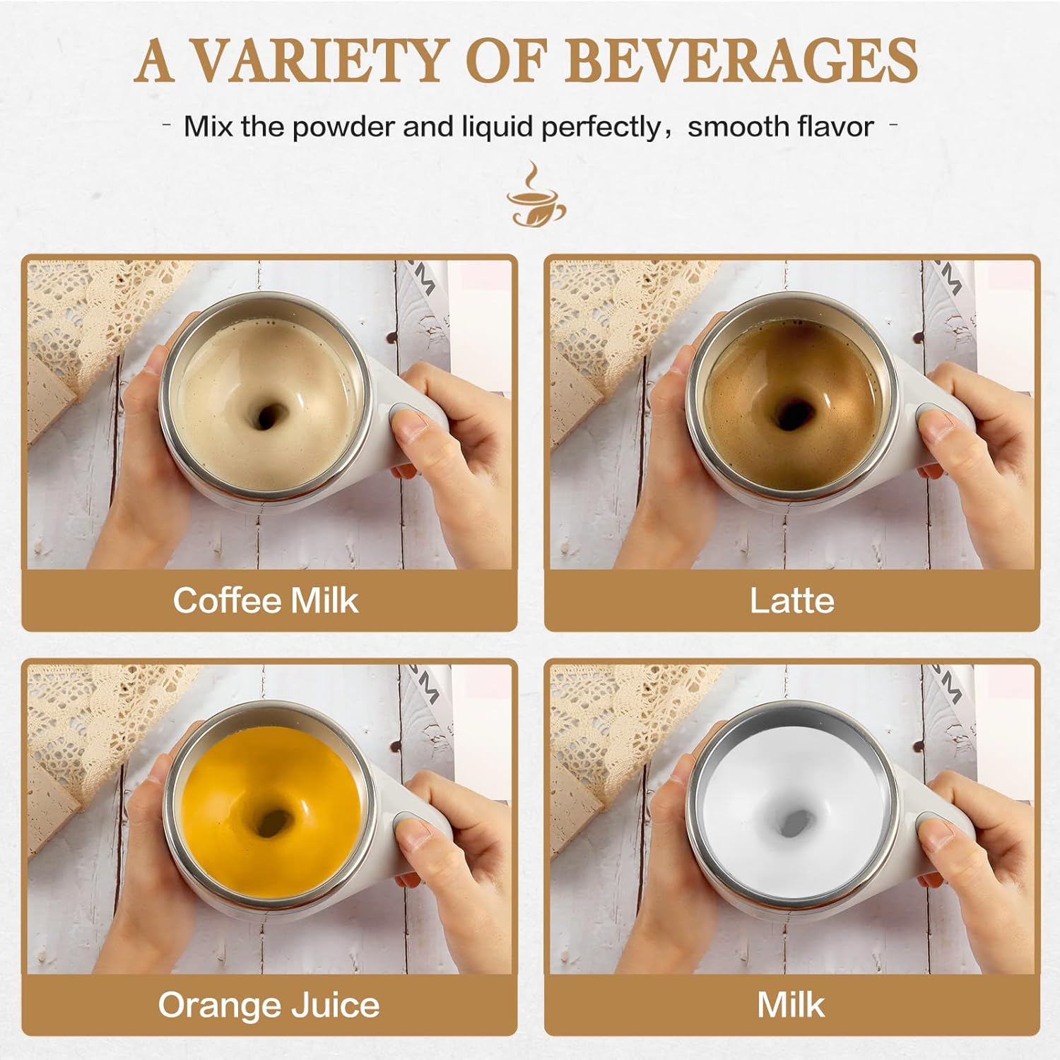 🎁Automatic Magnetic Stirring Coffee Mug☕