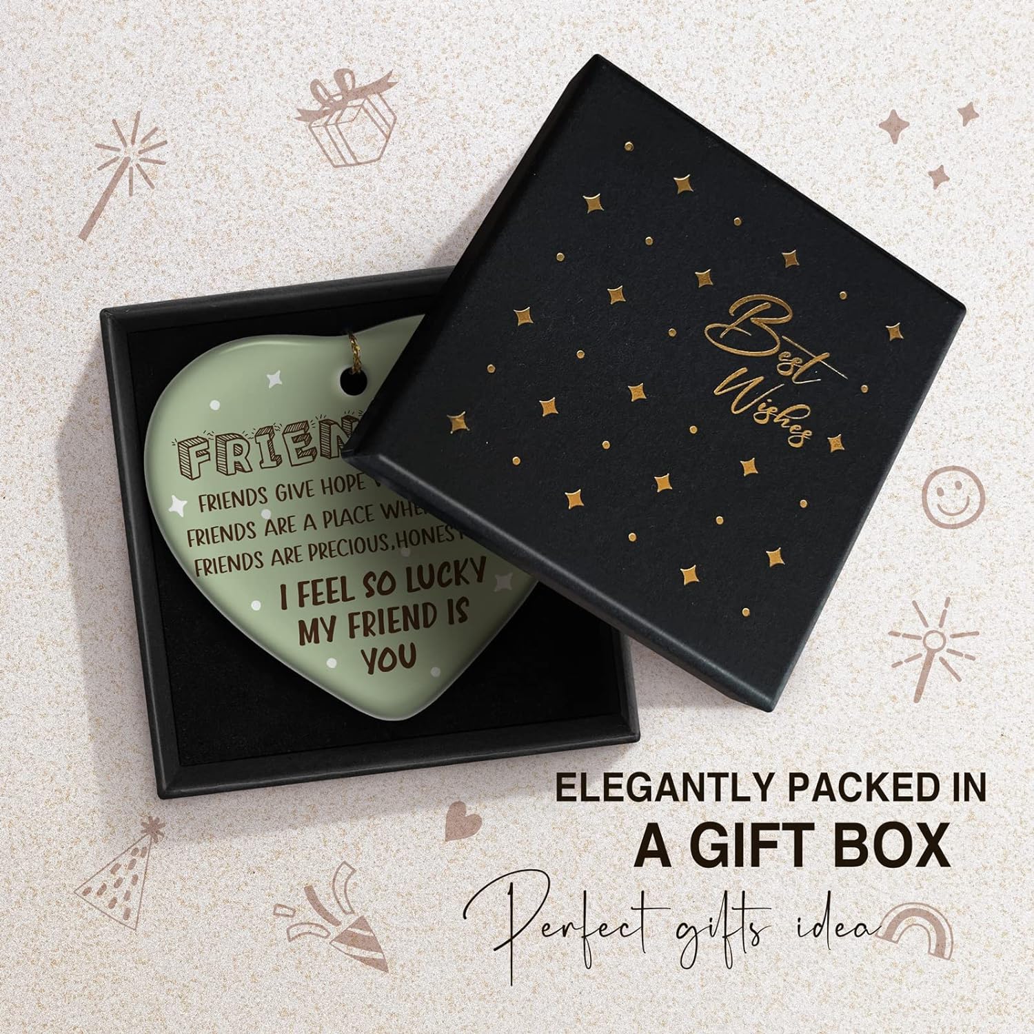 ❤Friendship Heart Keepsake Gifts