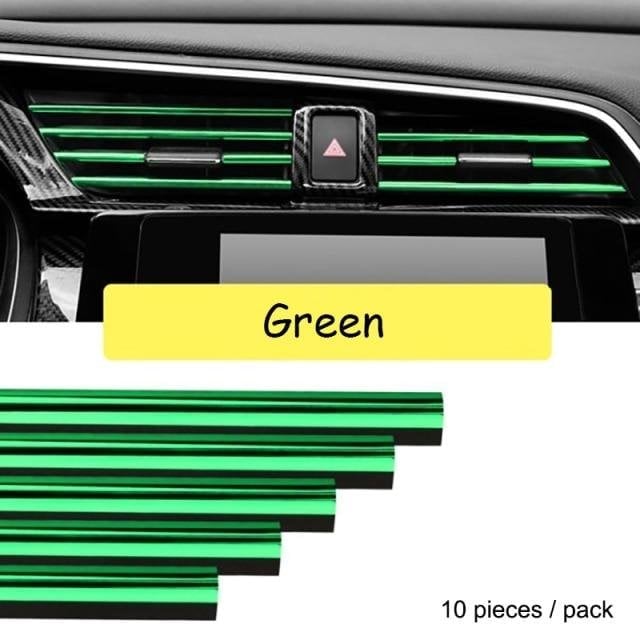 ✨Chrome Styling Moulding Car Air Vent Trim Strip🚗