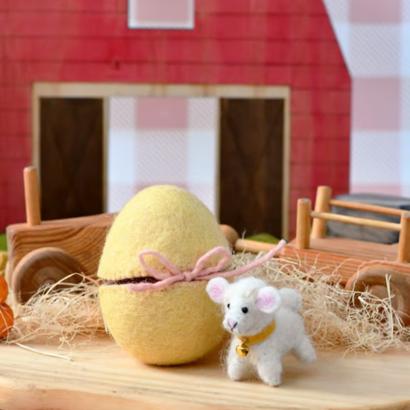 🐣2025 New Easter Arrivals - Surprise Easter Egg from Wool Felt