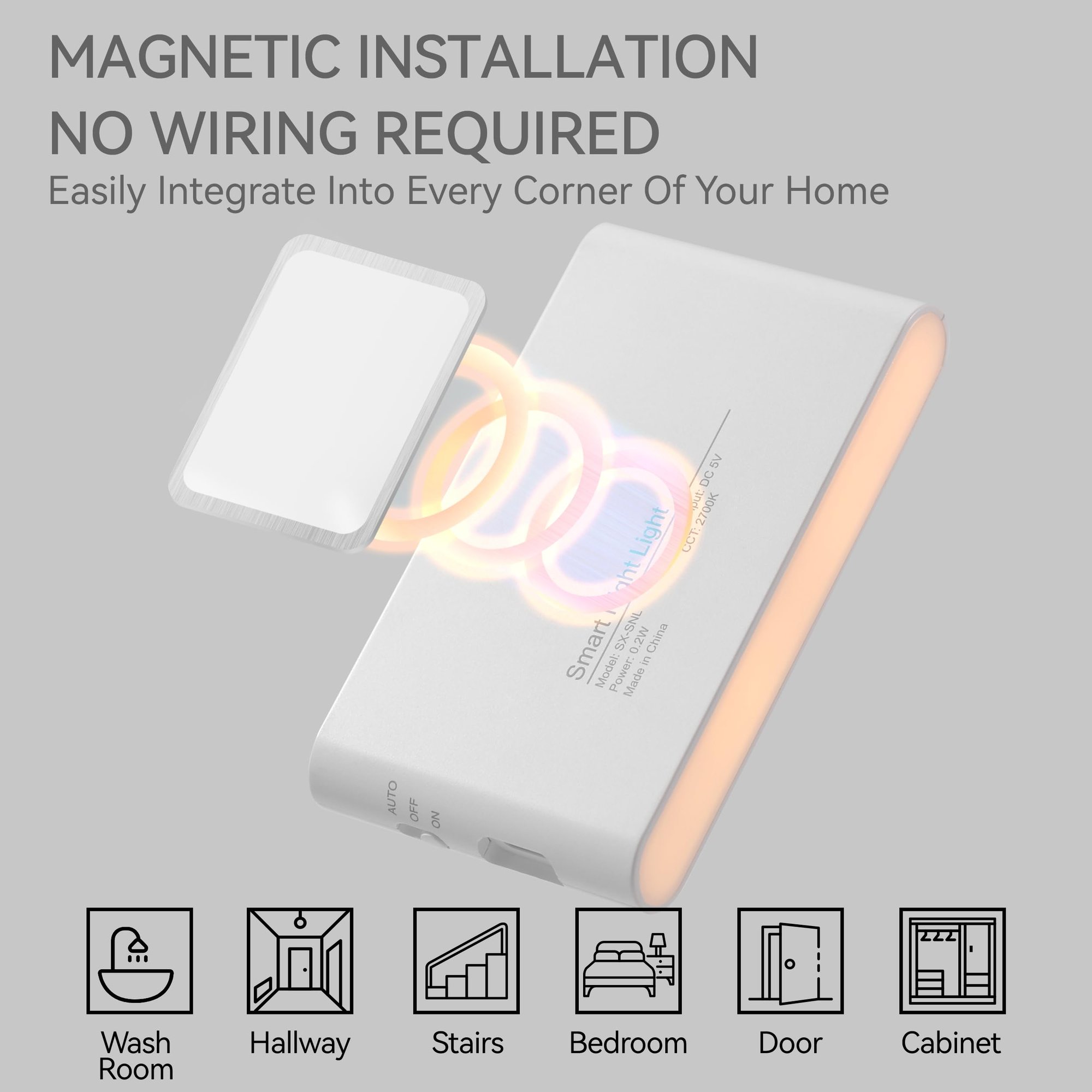 ✨Rechargeable Motion Sensor Night Light