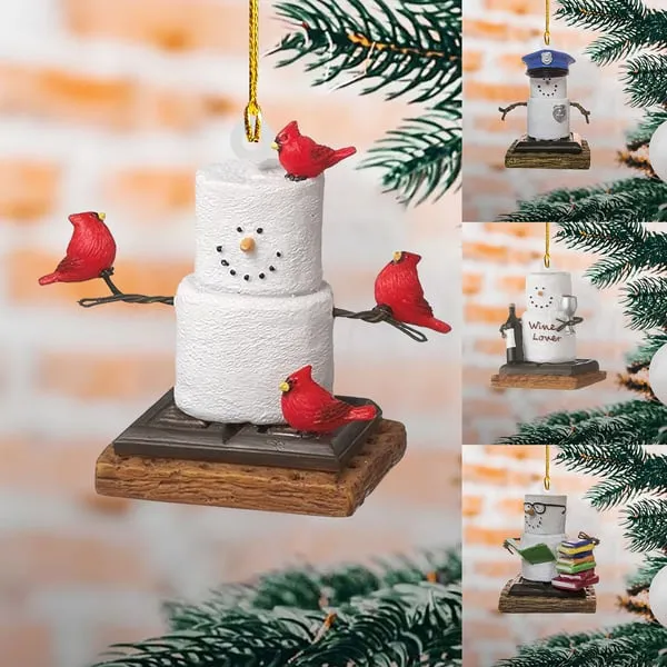 ☃️Funny Snowman Christmas Tree Ornament🎄