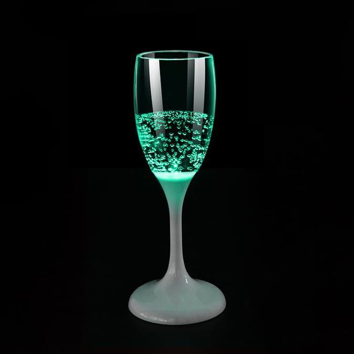 🥂LED Light Up Cups Wine Champagne Glass
