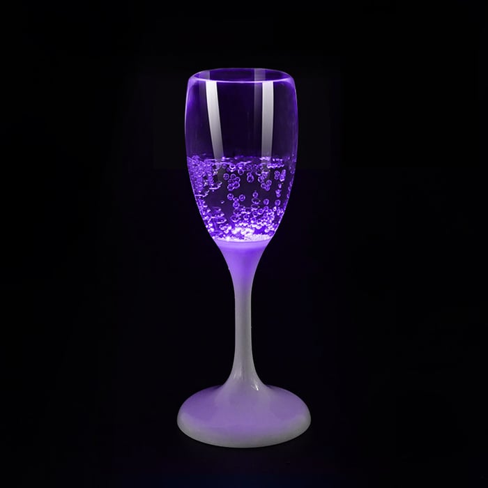 🥂LED Light Up Cups Wine Champagne Glass