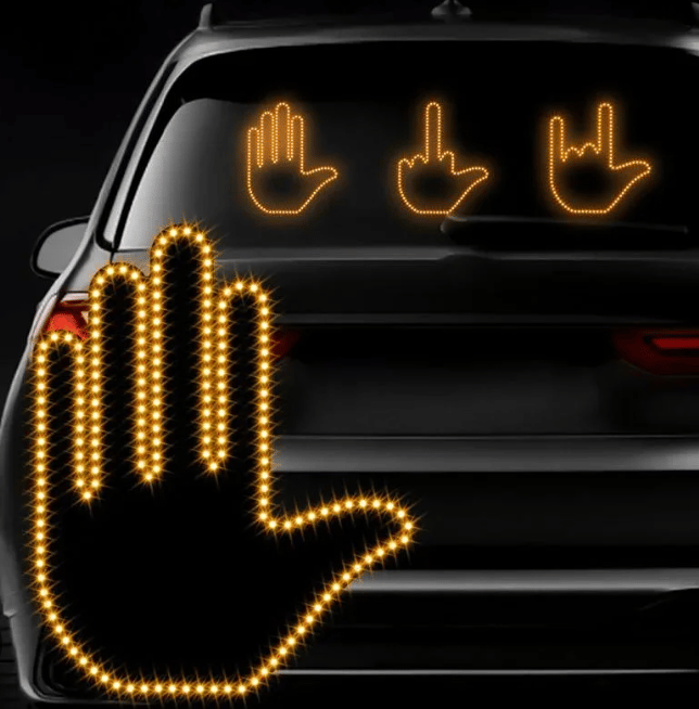 🤟🤣Car Gesture Light