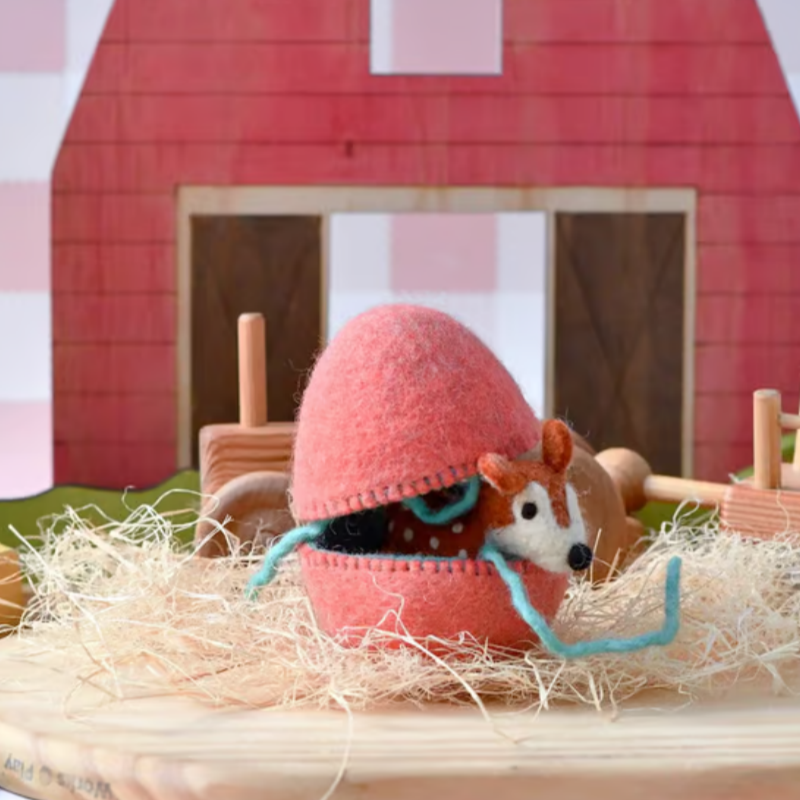 🐣2025 New Easter Arrivals - Surprise Easter Egg from Wool Felt