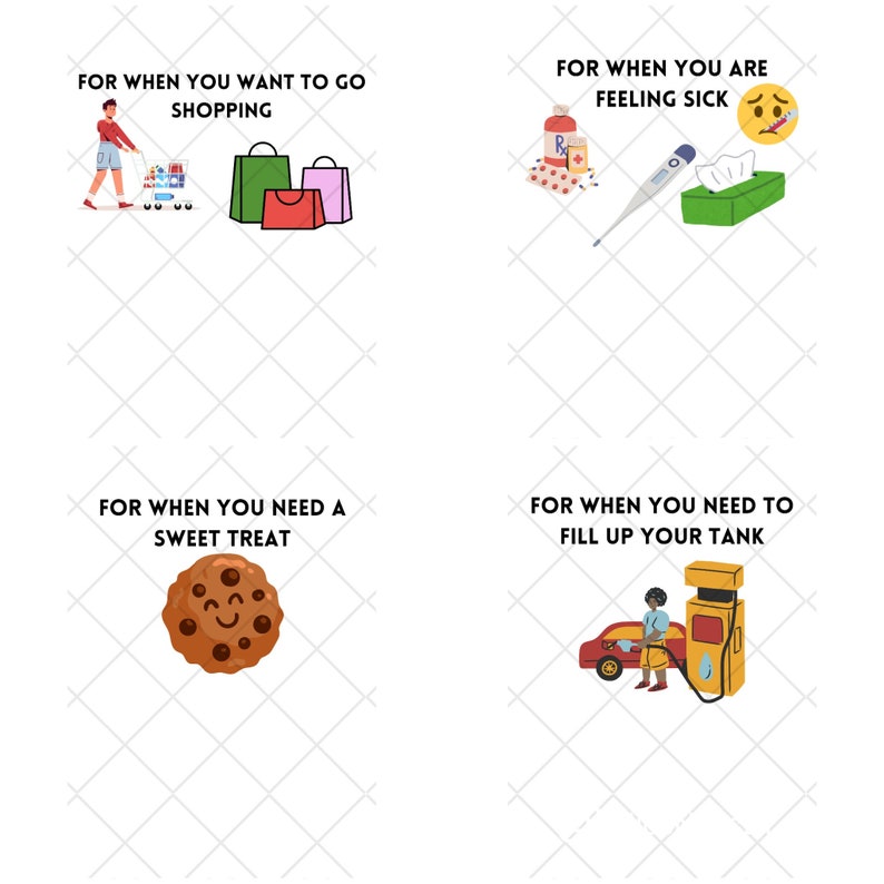 College Survival Gift Card Book