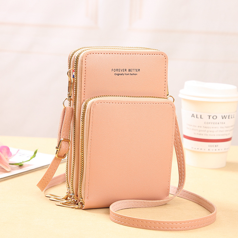 🎁Leather Touchscreen Crossbody Phone Bag👜
