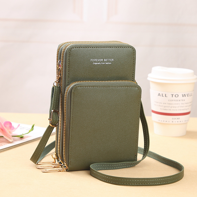 🎁Leather Touchscreen Crossbody Phone Bag👜