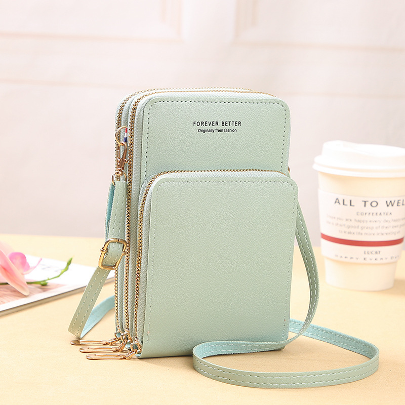 🎁Leather Touchscreen Crossbody Phone Bag👜