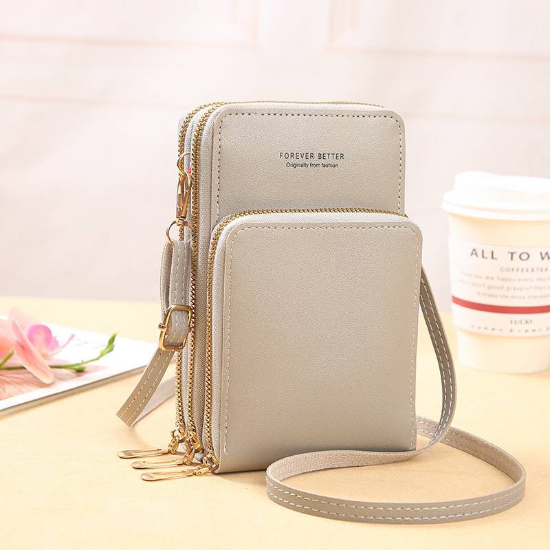 🎁Leather Touchscreen Crossbody Phone Bag👜