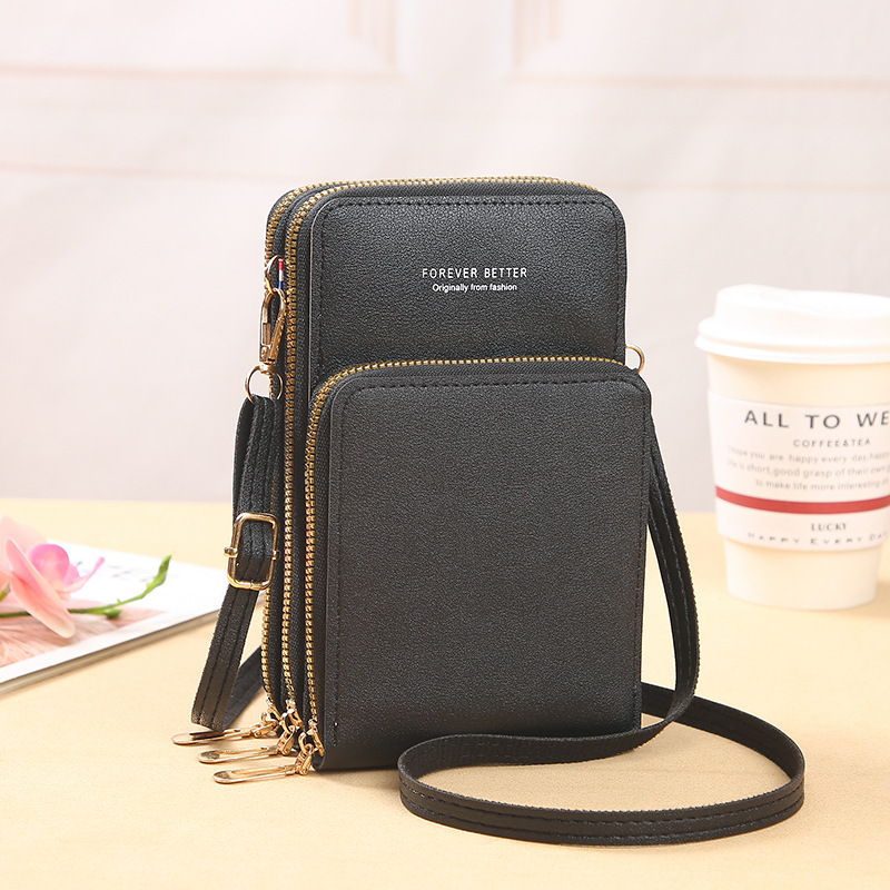 🎁Leather Touchscreen Crossbody Phone Bag👜