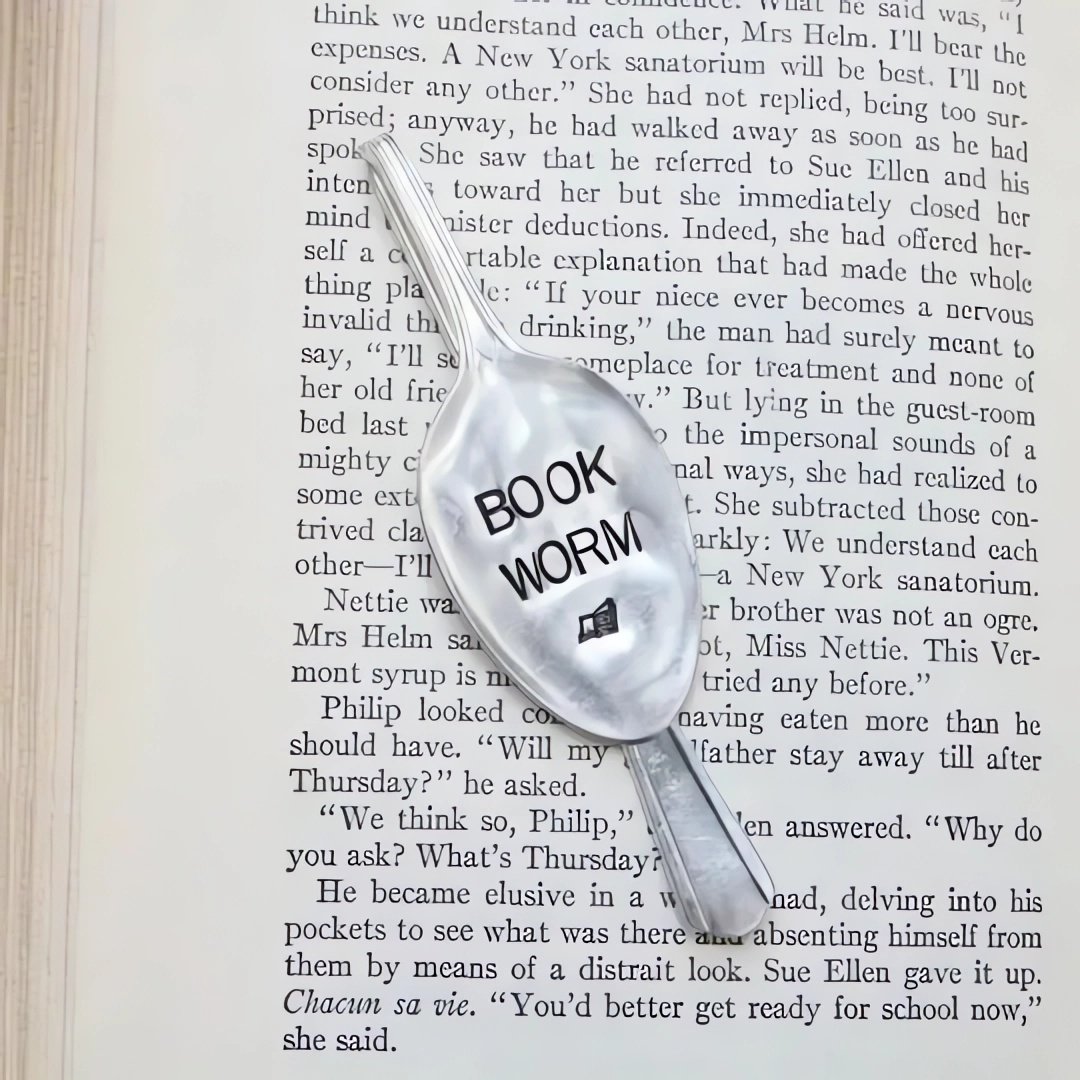 📖🔖Funny Spoon Bookmark -the perfect gift for a bookworm