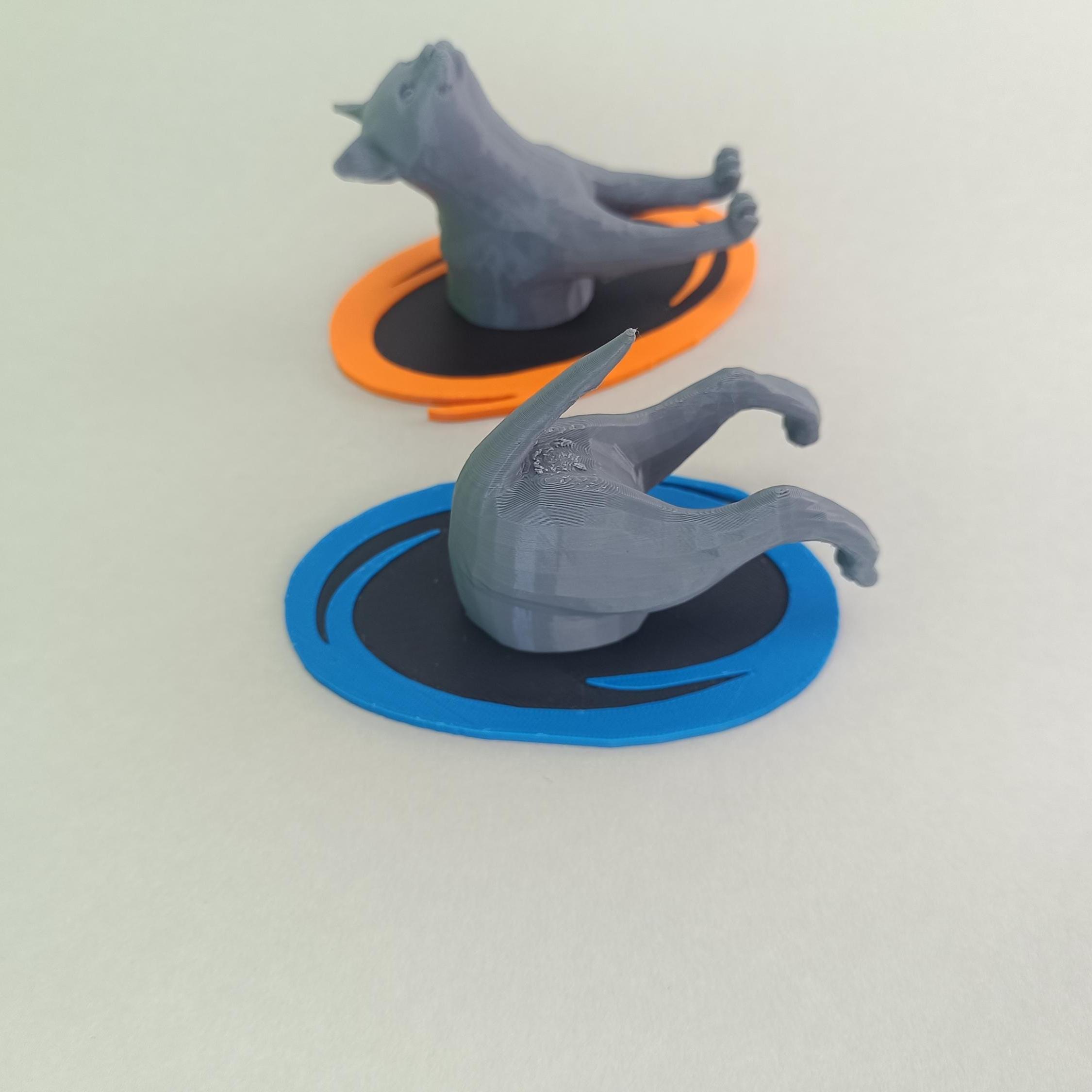 3D-printed Portal Cat🐱