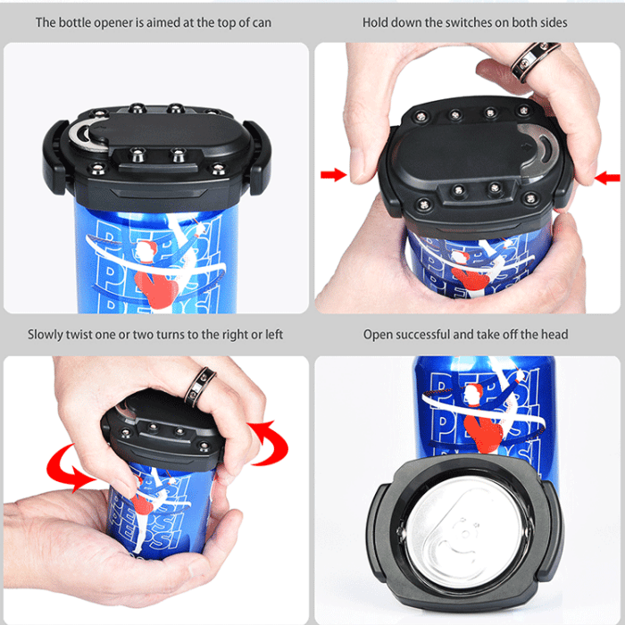 🥤2-In-1 Soda Can Lid Remover🧊