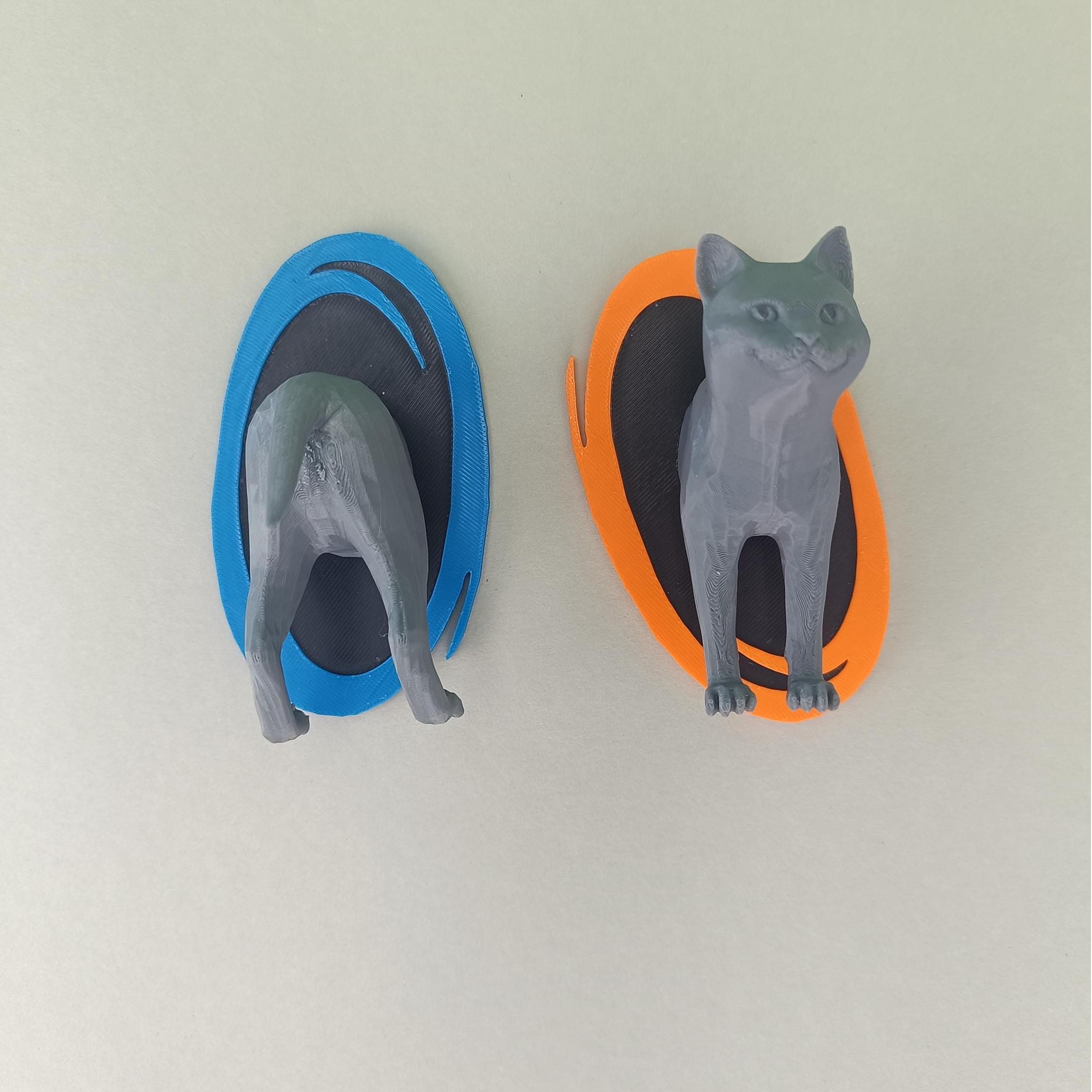 3D-printed Portal Cat🐱