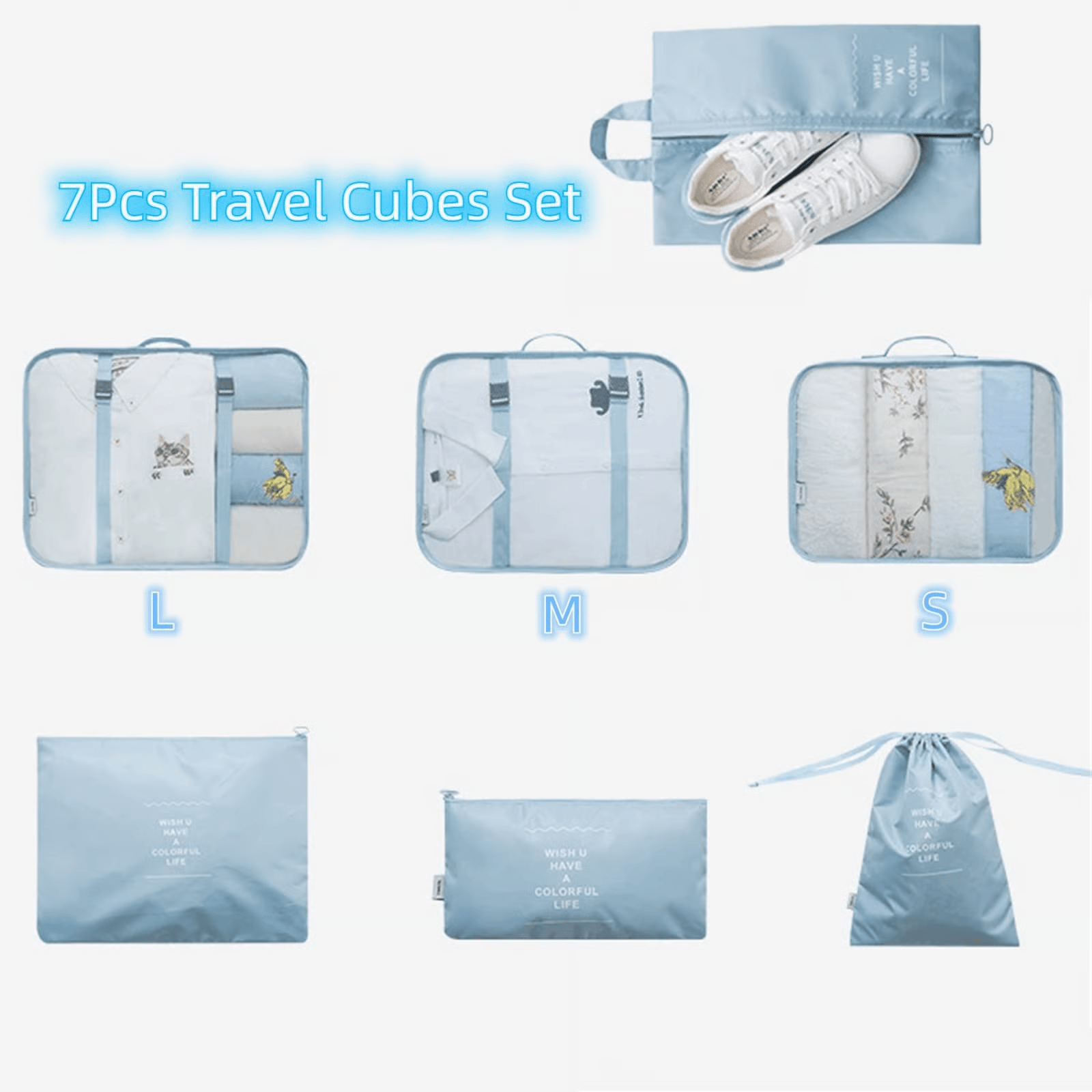 ✨Travel Luggage Organizers Set