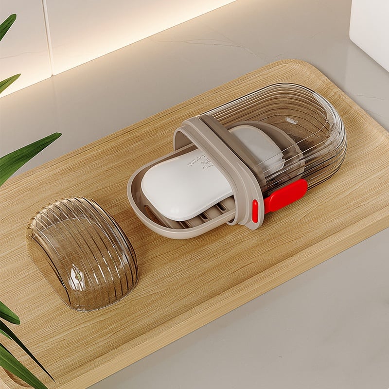 🎁Convenient Travel Soap Mouthwash Storage Box🧼