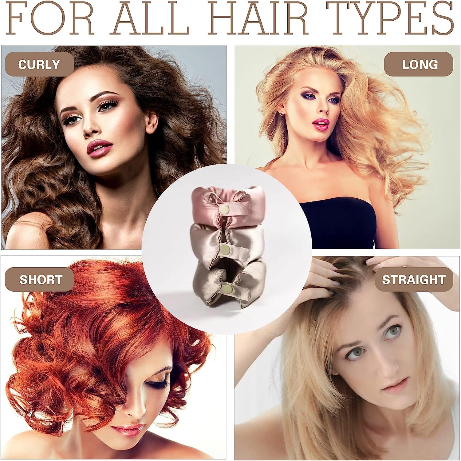 🔥Last Day Promotion - 49% OFF🔥Satin Heatless Curling Set