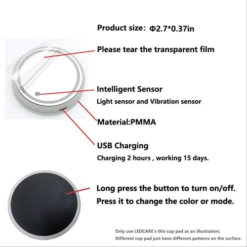 ✨LED Car Cup Holder Lights🔥Buy More Save More🔥