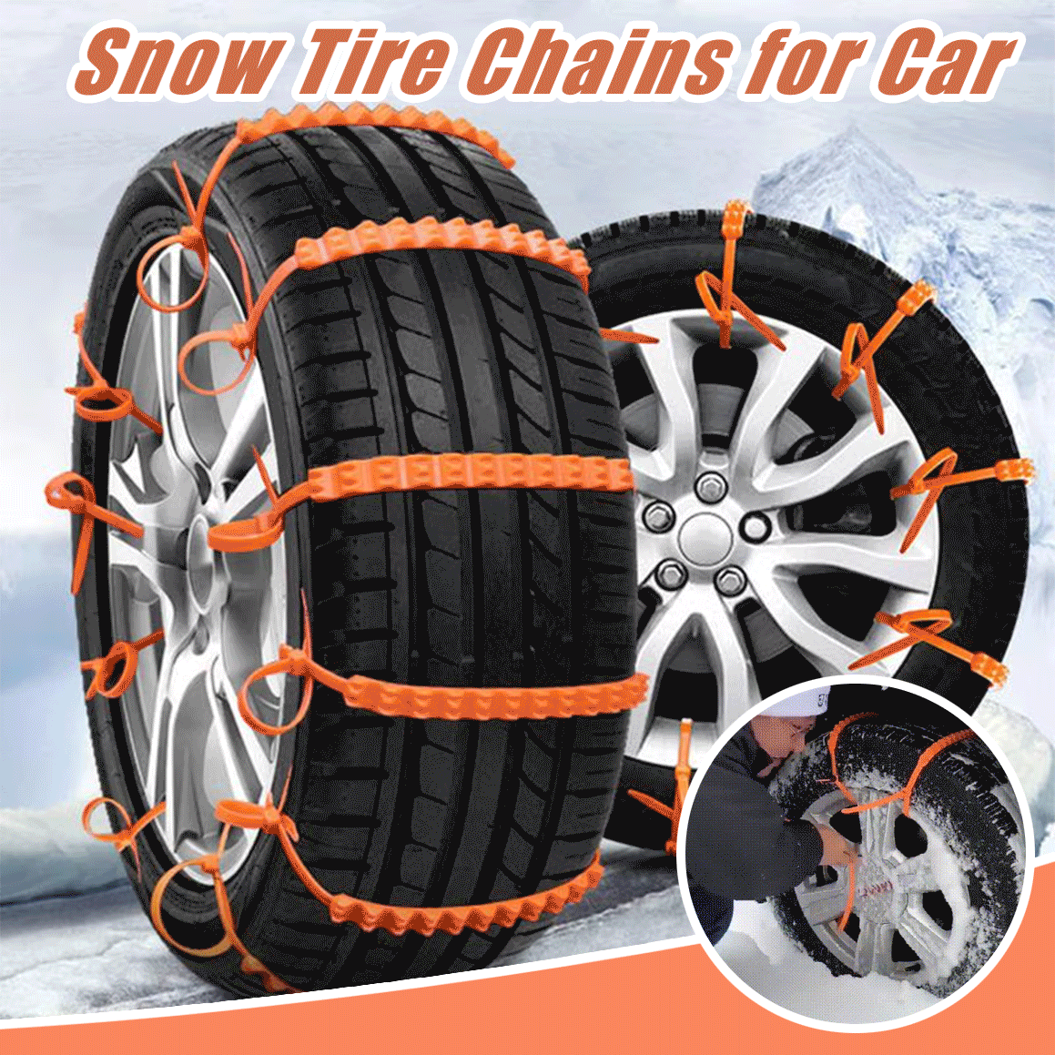 ❄️Snow Tire Chains For Car (10PCS)
