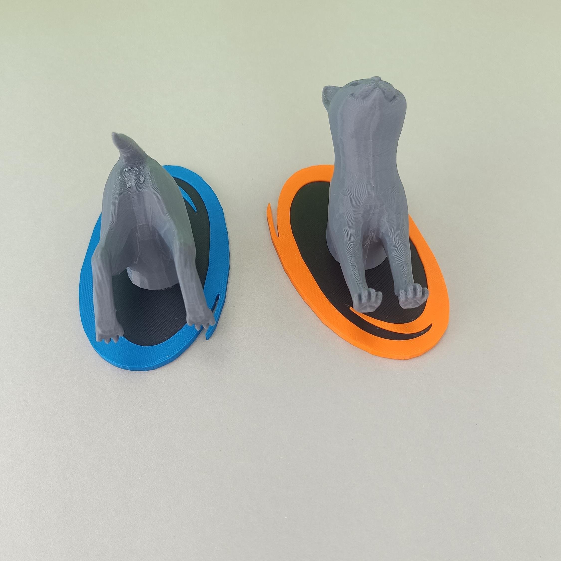 3D-printed Portal Cat🐱