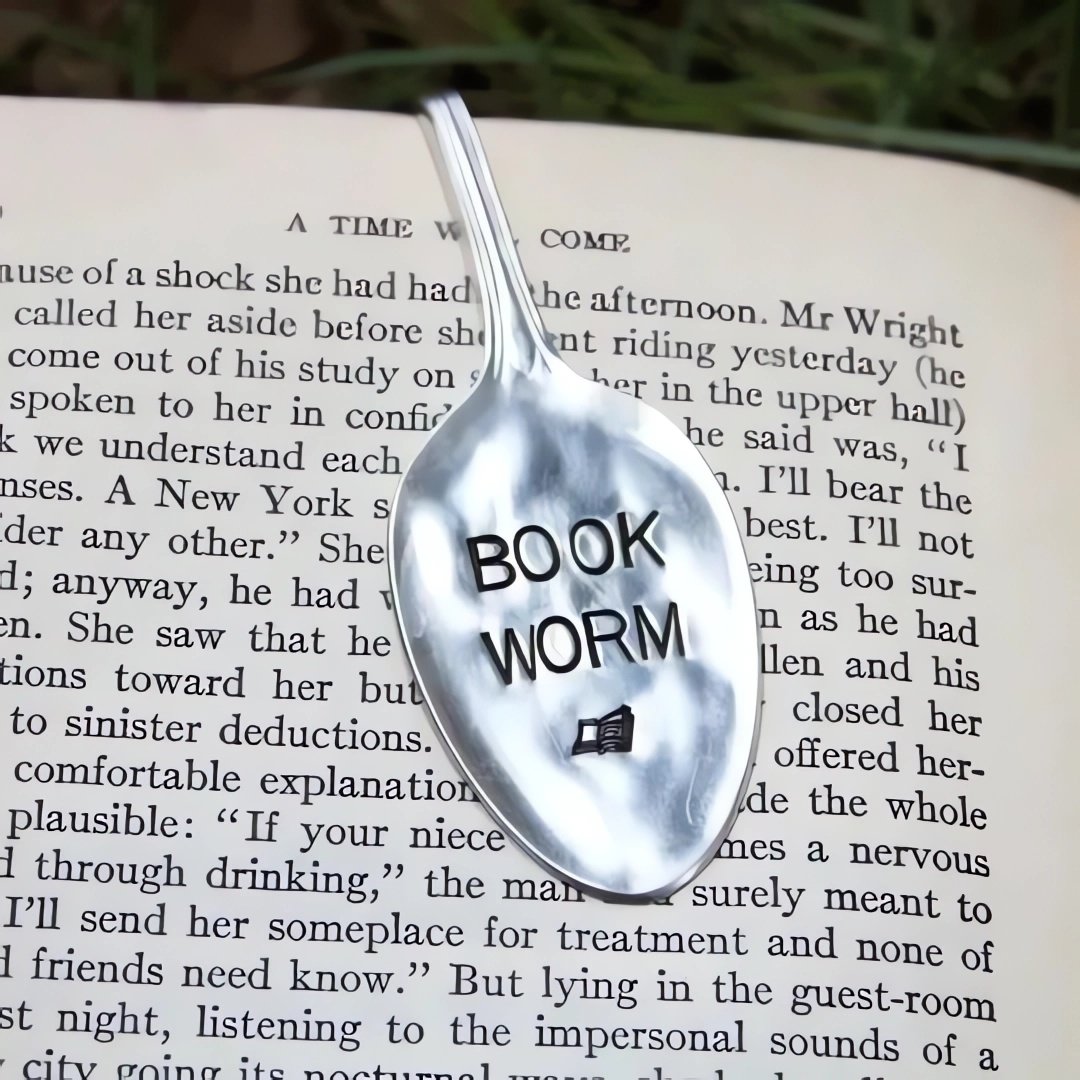 📖🔖Funny Spoon Bookmark -the perfect gift for a bookworm