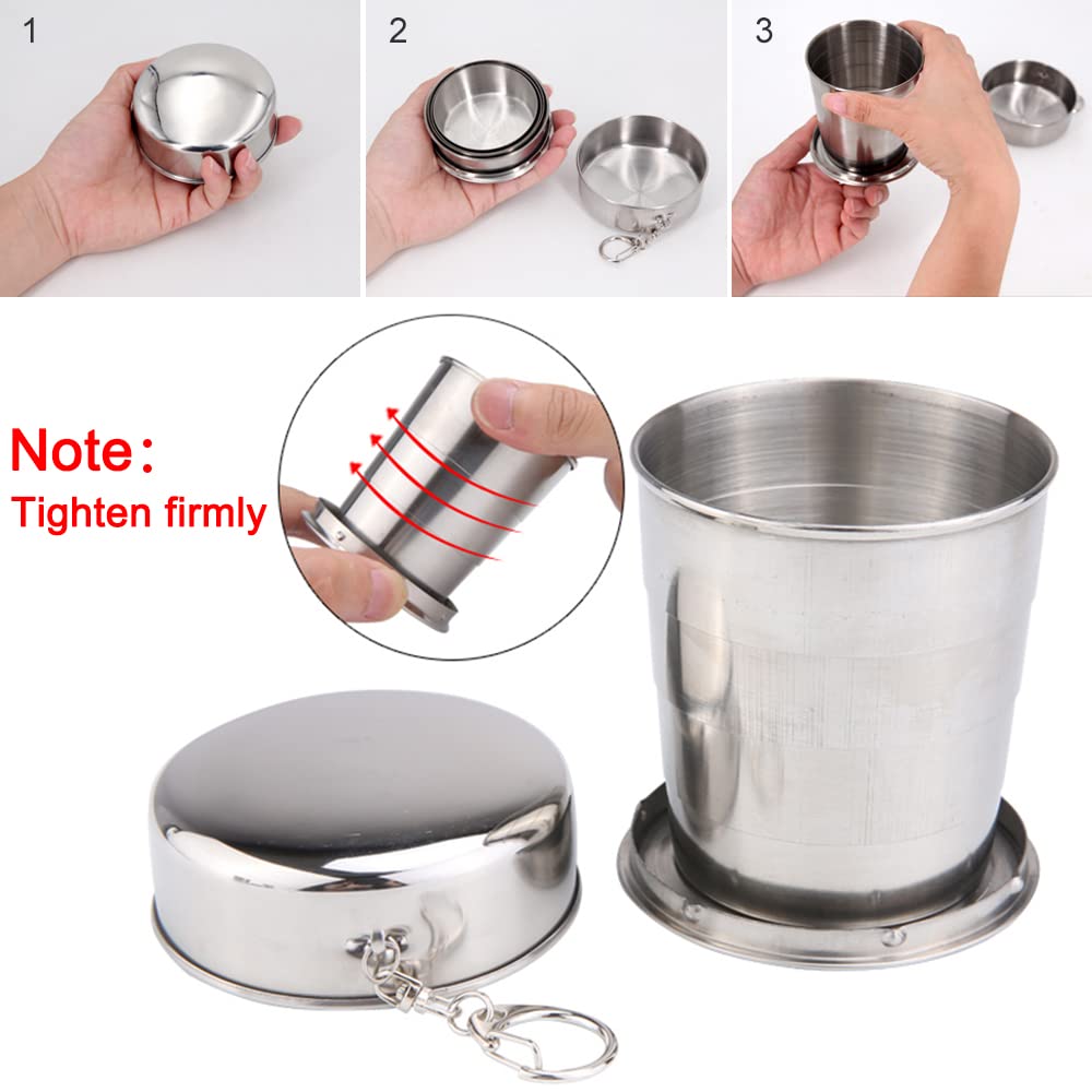 Stainless Steel Folding Cup🥃