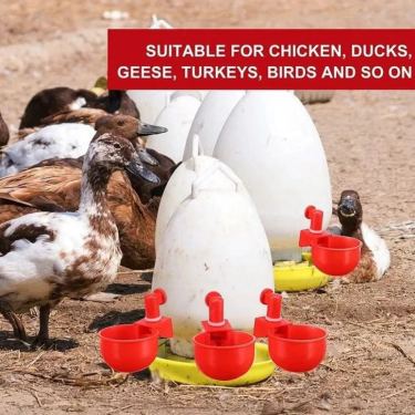 💥Last Day 50% Off--🔥Automatic Chicken Water Cup Bird Coop