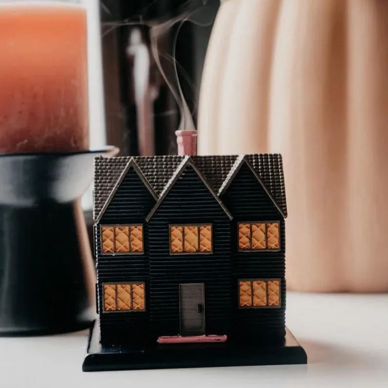 Salem Massachusetts Witch House Halloween Incense Burner