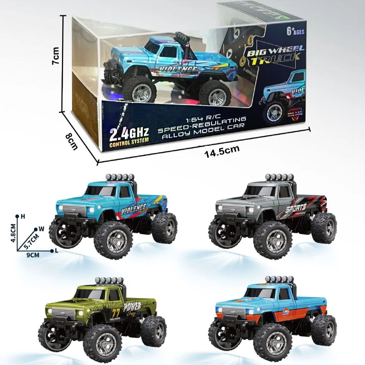 🎁Mini Remote Control Monster Truck🚗