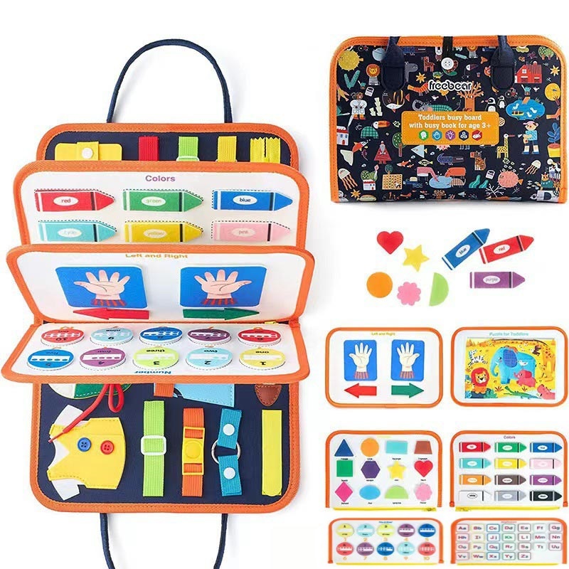 👼Felt Learning Board Busy Board🦖